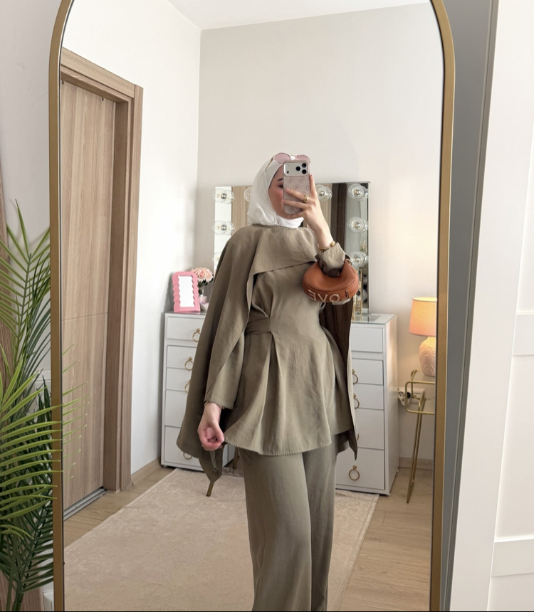 Tencel kumaş ikili takım