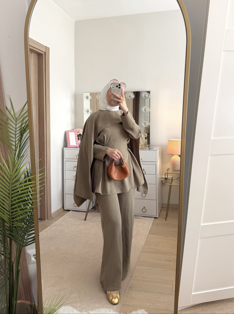 Tencel kumaş ikili takım
