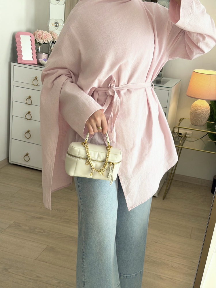 Keten kumaş tunik