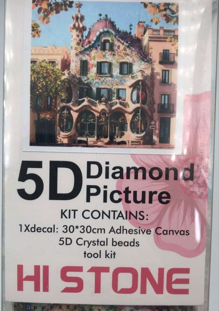 5D Diamond Painting 30x30 cm Elmas Mozaik Boncuklu Taşlı Goblen Pano Tablo Diamond Art