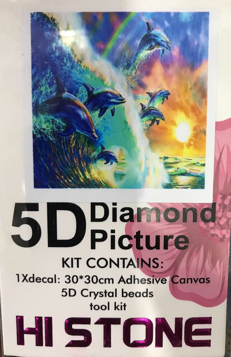  5D Diamond Painting 30x30 cm Elmas Mozaik Boncuklu Taşlı Goblen Pano Tablo Diamond Art