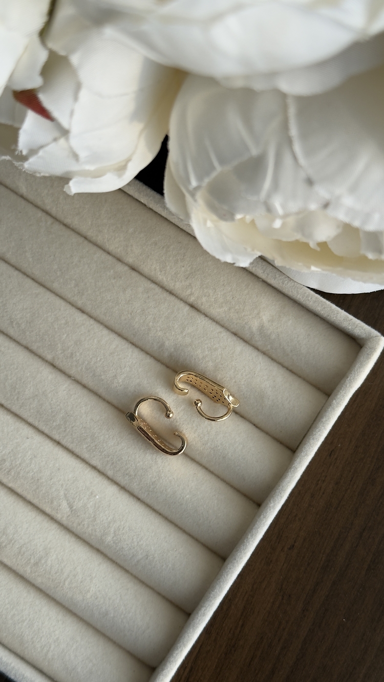 Çift Yaprak Earcuff