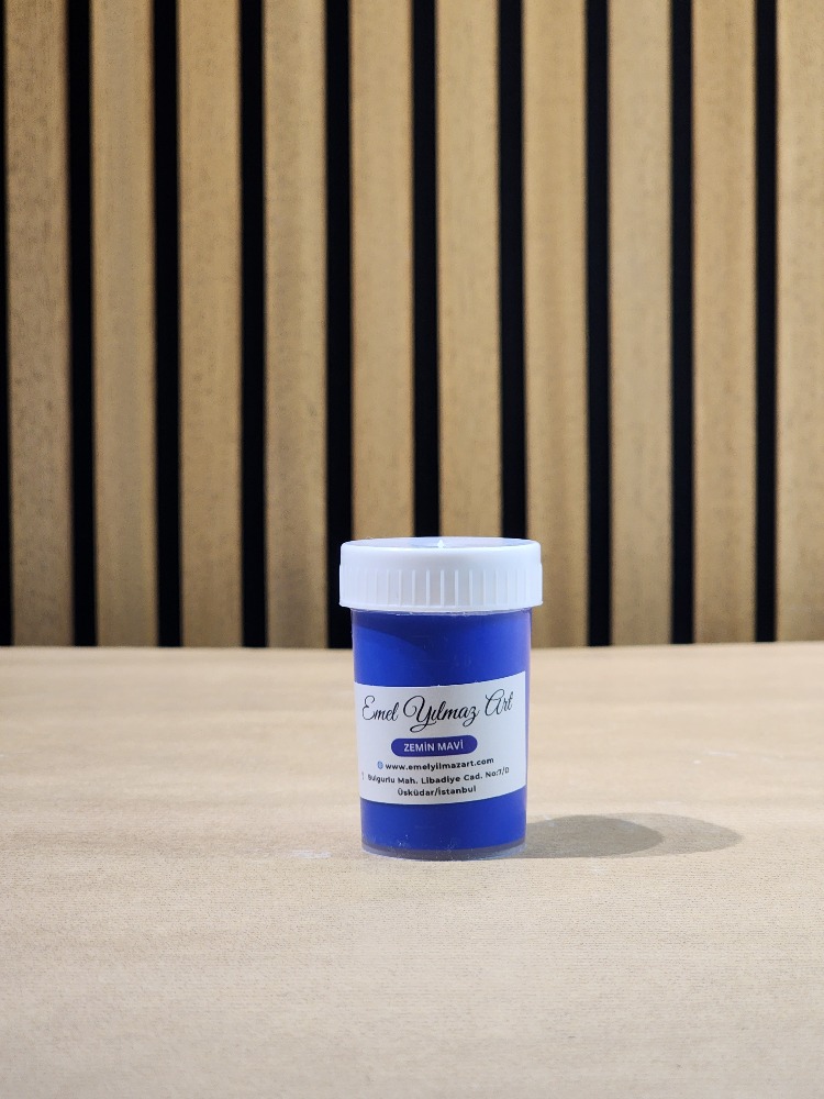 Zemin Mavi Sır Altı Boyası 60 ml