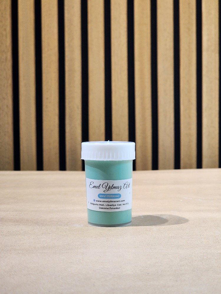 Mavi Turkuaz Sır Altı Boyası 60 ml