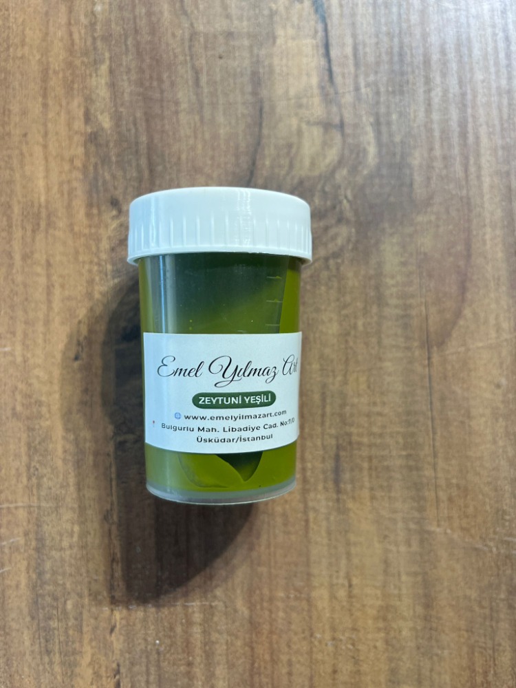 Zeytuni Yeşili Sır Altı Boyası 60 ml