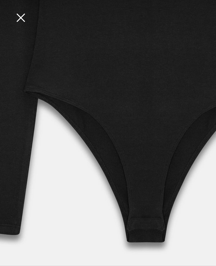 Dilvin 32549 kayık yaka bodysuit