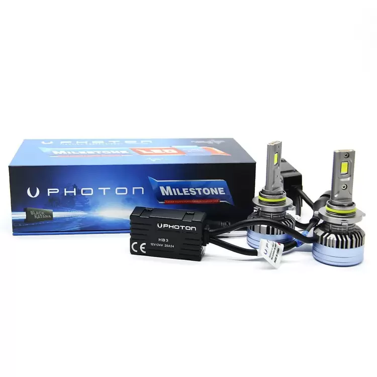 Photon Milestone HB4(9006) Led Xenon (Black Katana)