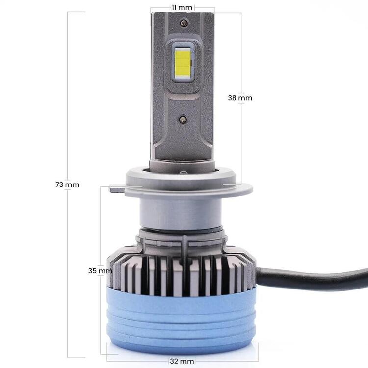 Photon Milestone H7 Led Xenon (Black Katana)
