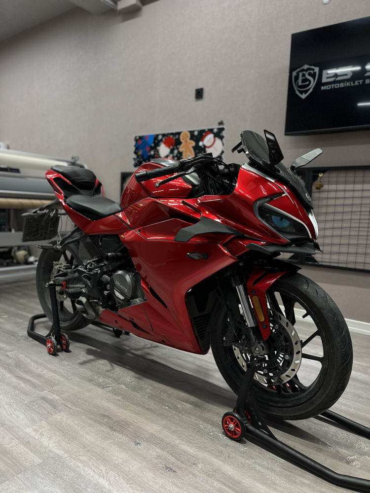 SR 250 CANDY RED KAPLAMA 
