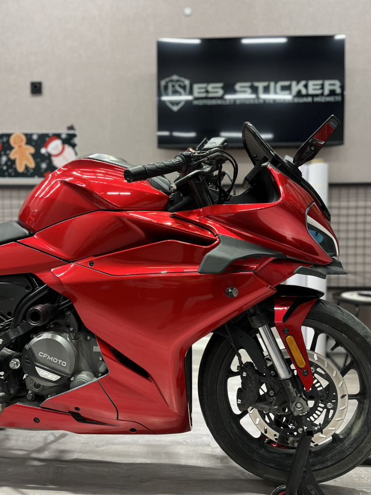 SR 250 CANDY RED KAPLAMA 