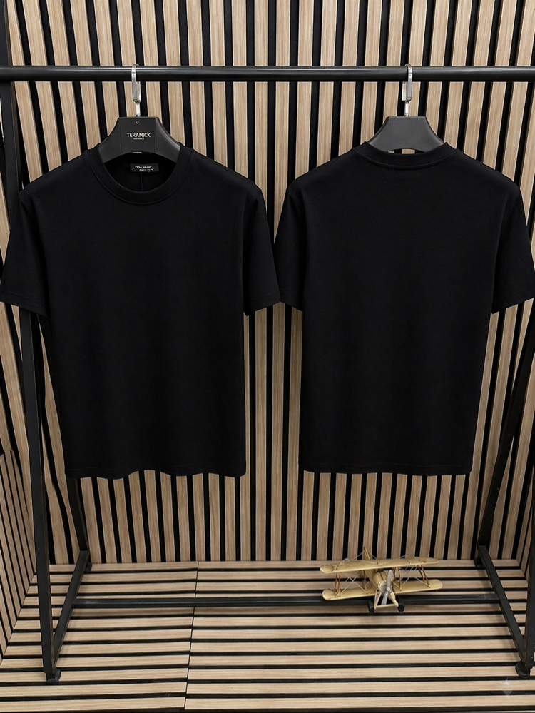 Siyah Basic Oversize T-shirt