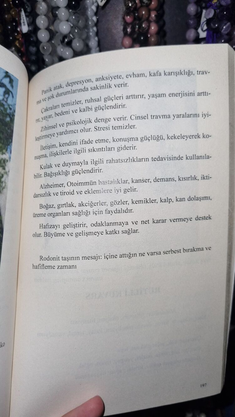 Rodonit Bileklik