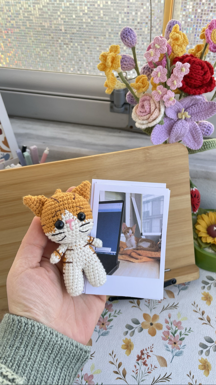 Kedi Anahtarlık model