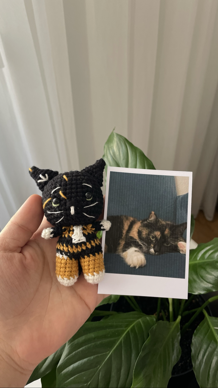 Kedi Anahtarlık model