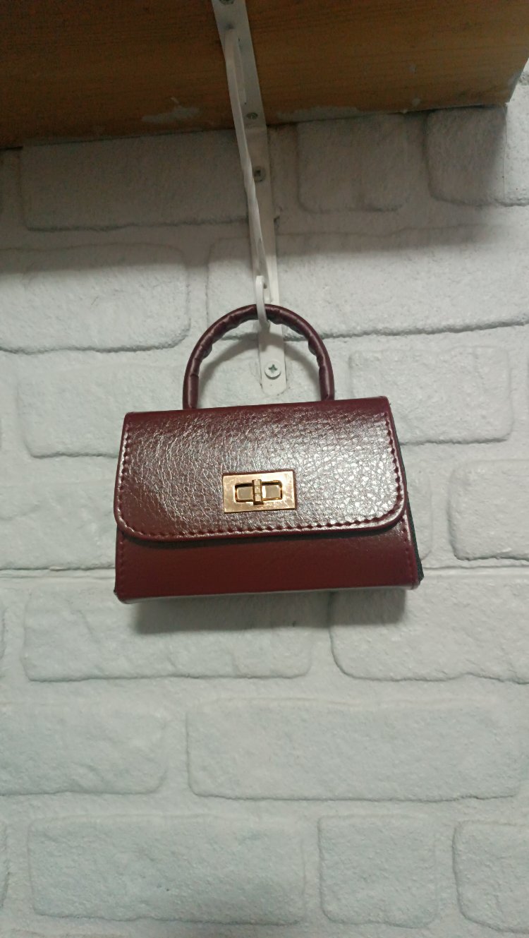 Bordo Renk El Çantası 