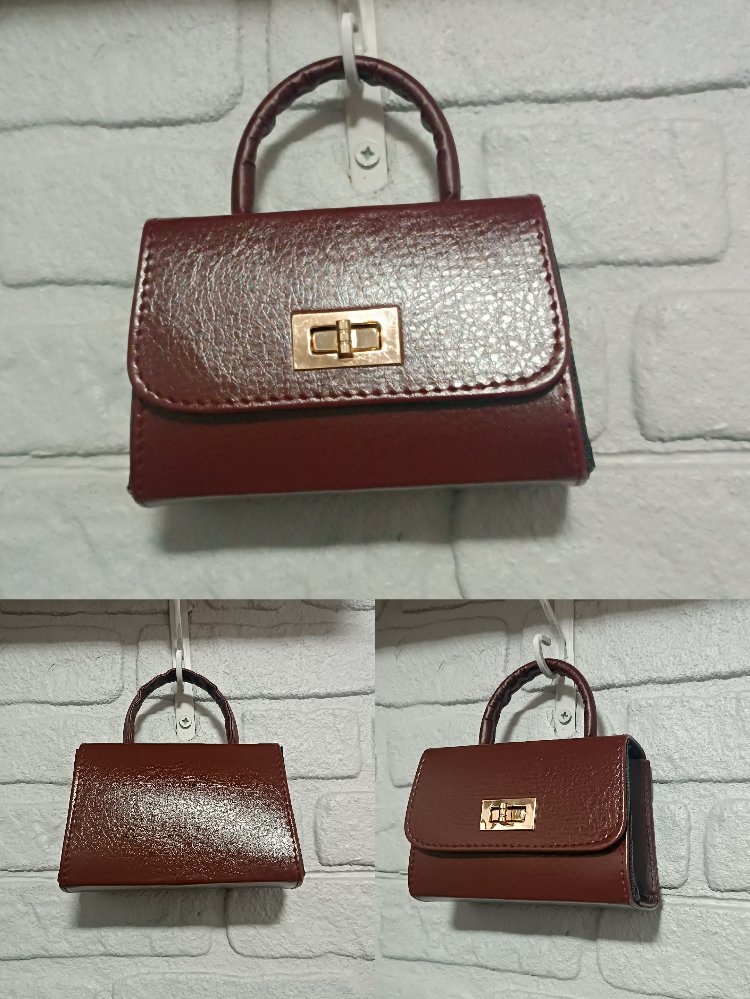 Bordo Renk El Çantası 