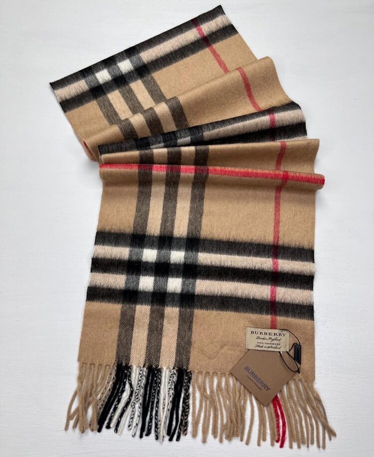 %100 Kaşmir Marka Atkı klasik