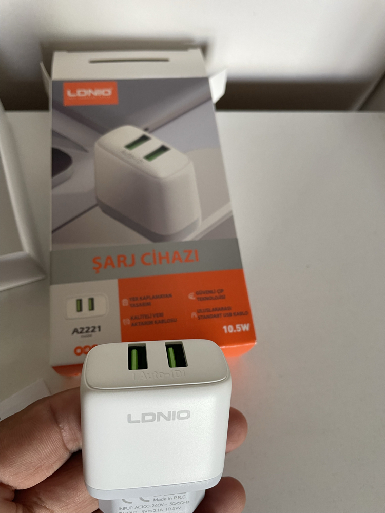 2 USB GİRİŞLİ SÜPER ŞARJ BAŞLIĞI 
