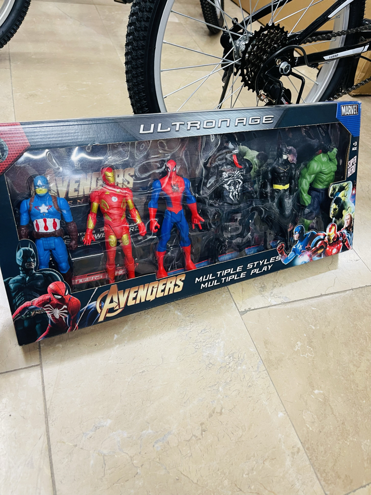 6 LI ÖZEL MARVEL OYUNCAK SETİ