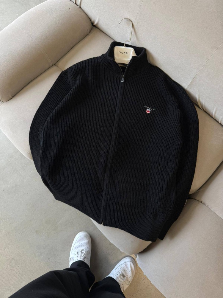 Gant Tam Fermuar Triko Premium