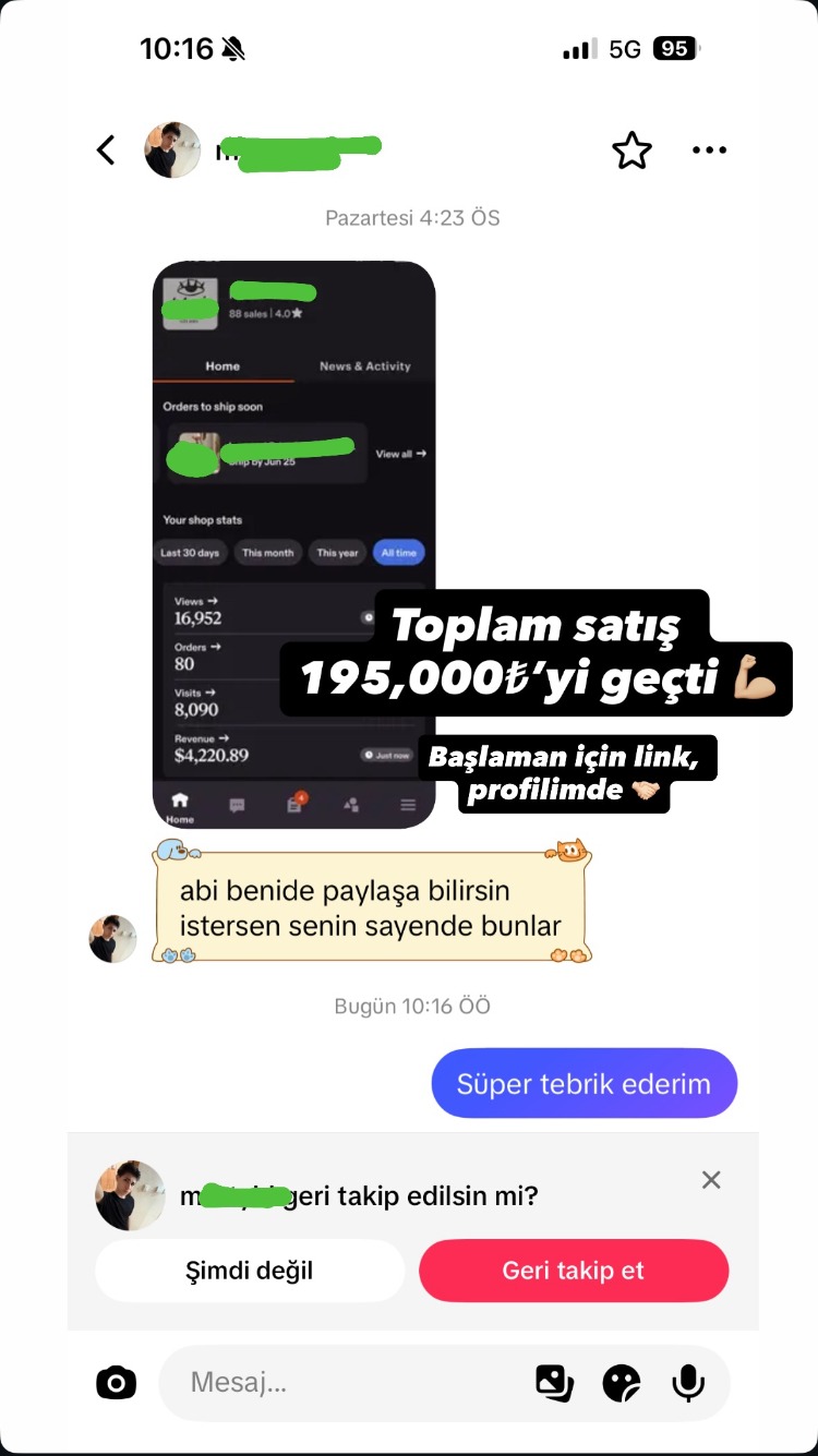 Etsy MasterClass Gold Birebir Danışmanlık