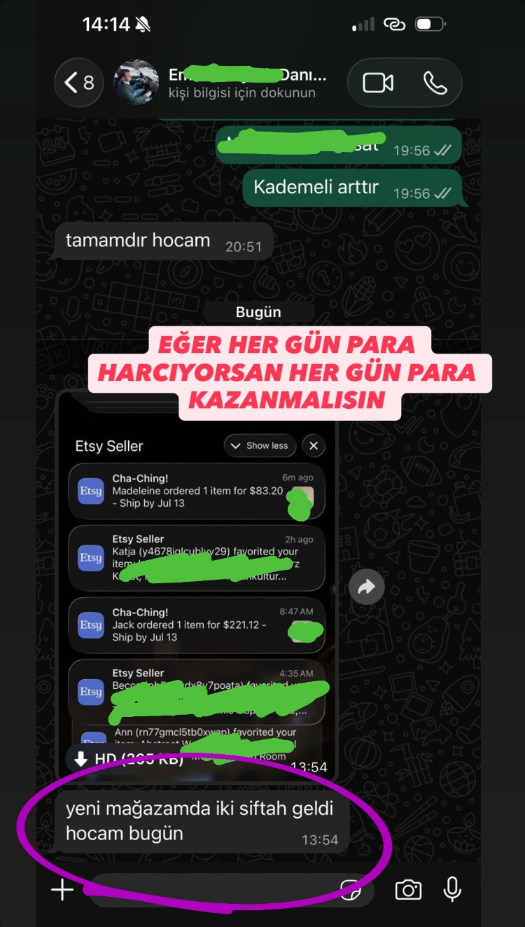 Etsy MasterClass Silver Birebir Danışmanlık