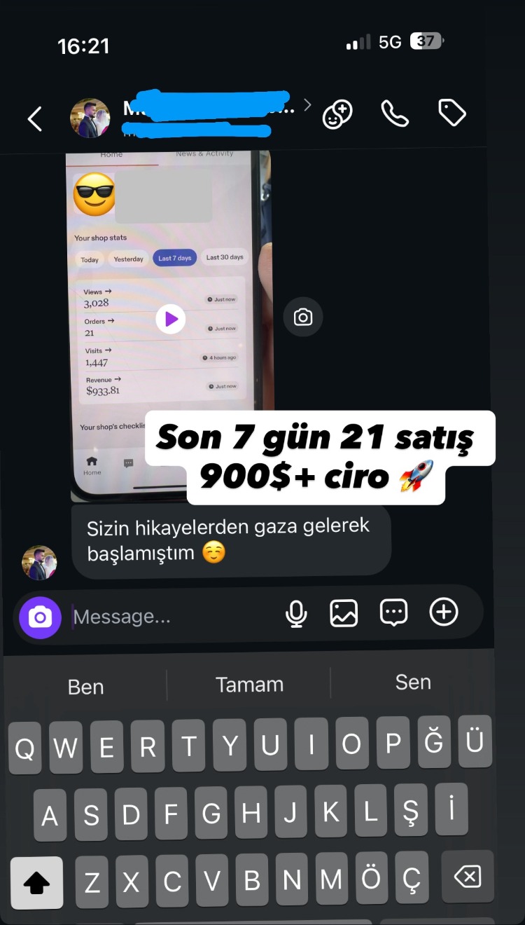 Etsy MasterClass Silver Birebir Danışmanlık