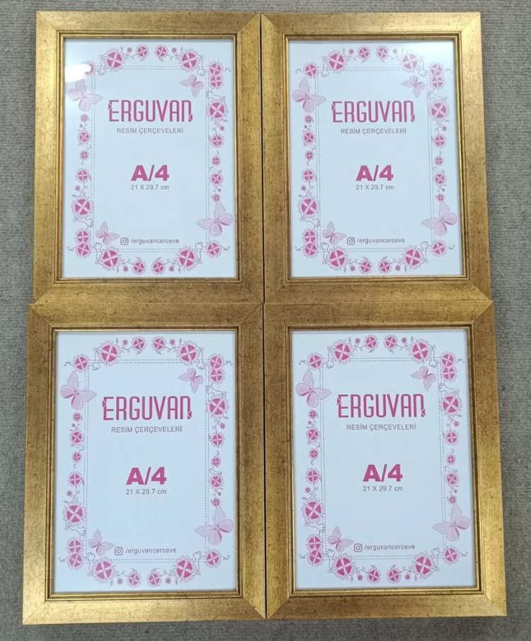 A4 Çerçeve Seti 4lü 