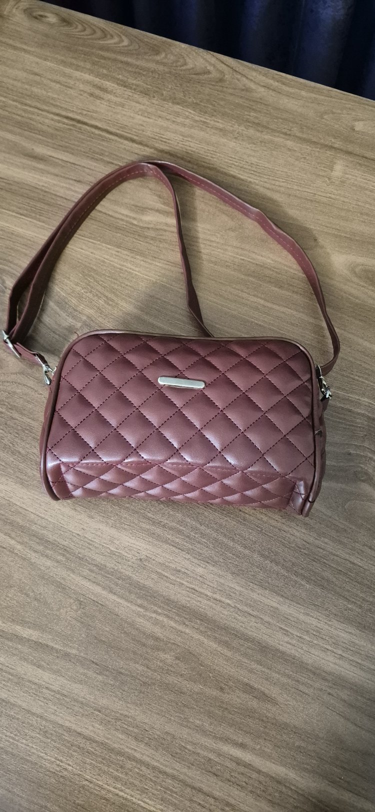 Eko Guess Bordo 2 Bölmeli Omuz ve Çapraz Çanta