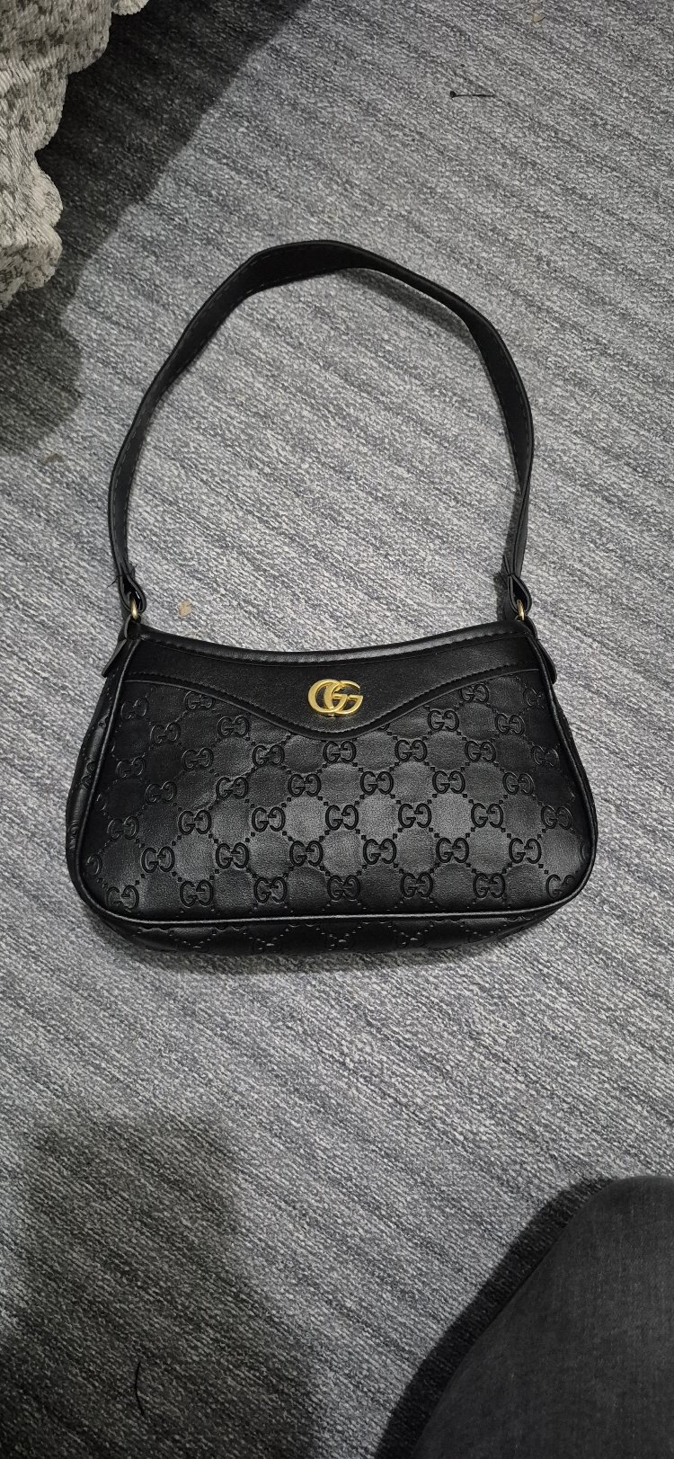 Eko Gucci Siyah Baget Çanta 