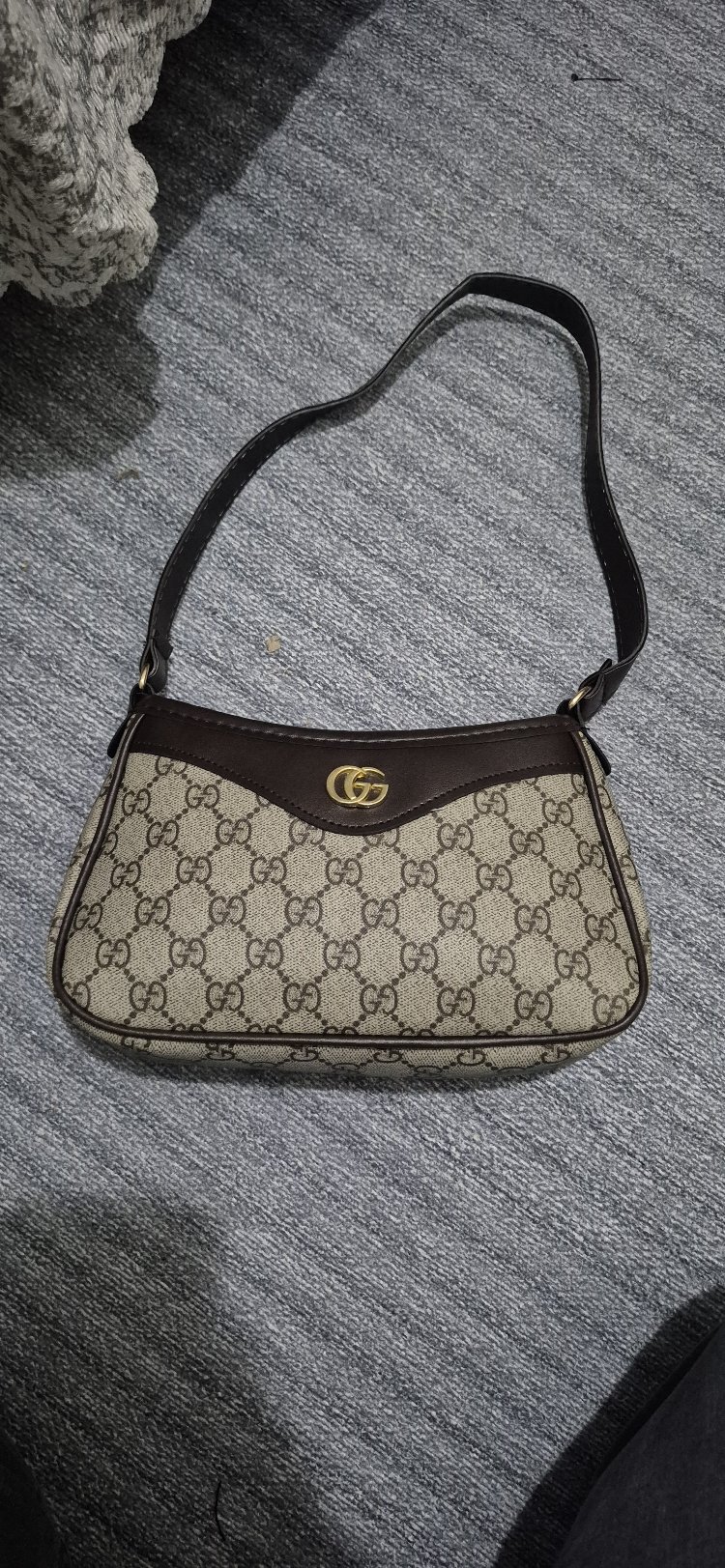 Eko Gucci Acıkahve Baget Çanta 