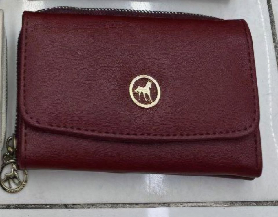 Polo Cüzdan Bordo