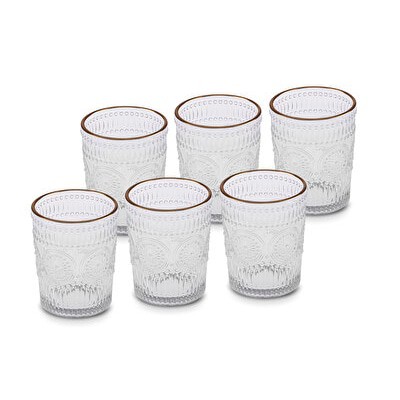 Karaca sunflower 6 lı su bardağı