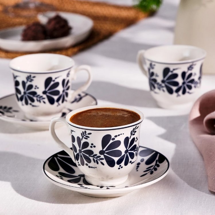 Emsan 6 kişilik kahve fincan takımı 