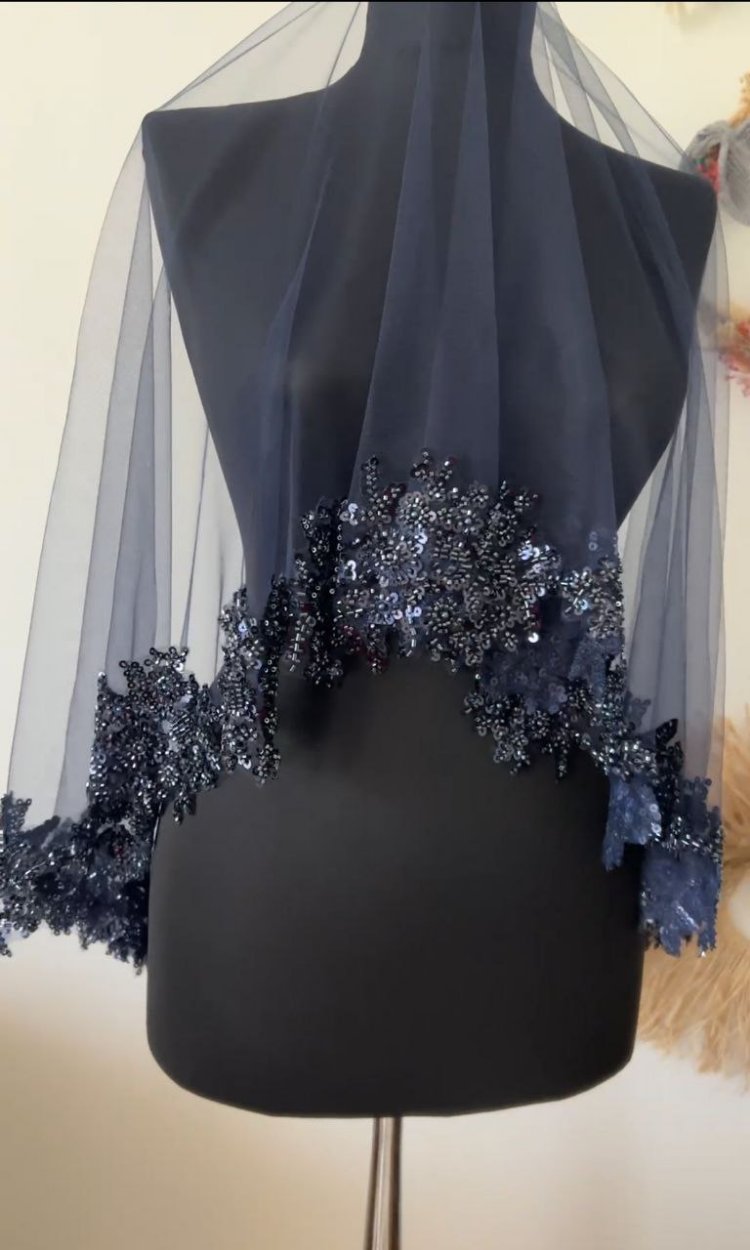Henna-Set: Elegante Kombination aus Blau und Marineblau | EW-292693