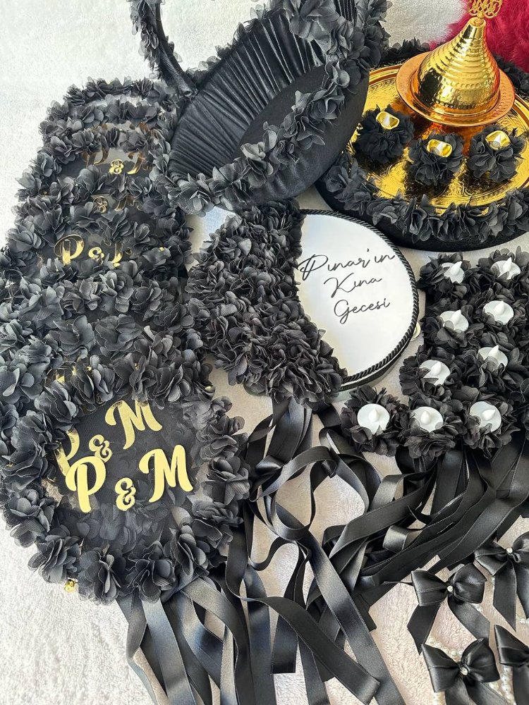 Midnight Elegance Henna-Set | EW-292691