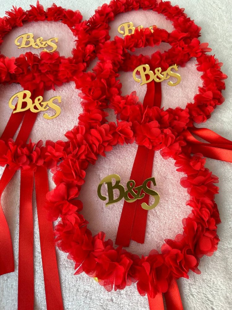 Lasergeschnittenes, florales Brautjungfern-Tamburin | EW-292660