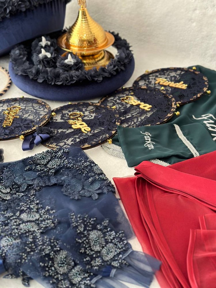 Venedig-Nacht-Kollektion – Braut und Bräutigam Hennaset| EW-292634