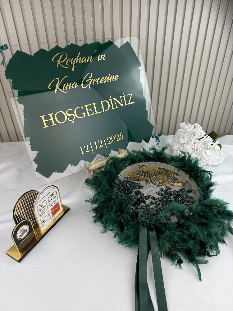 40×50 cm Brautschild aus 3 mm Plexiglas und Braut-Def | EW-292961