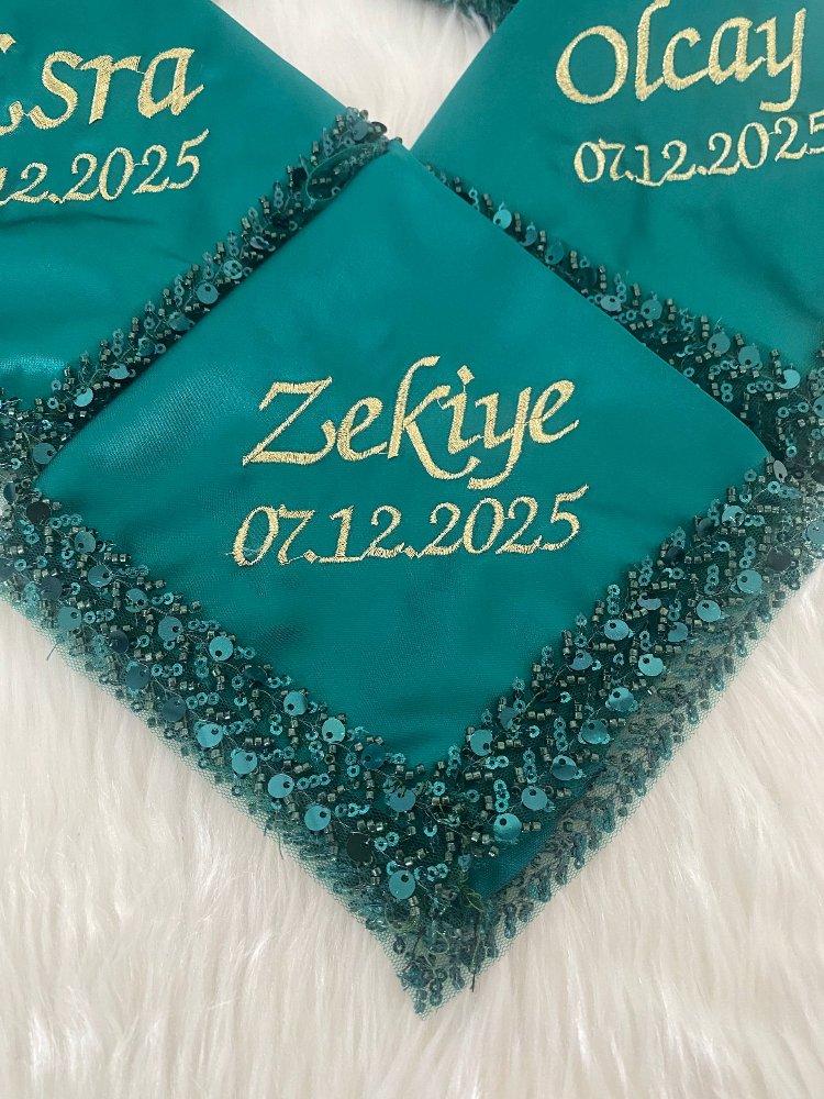 20x Satin Halay Tücher | EW-292958