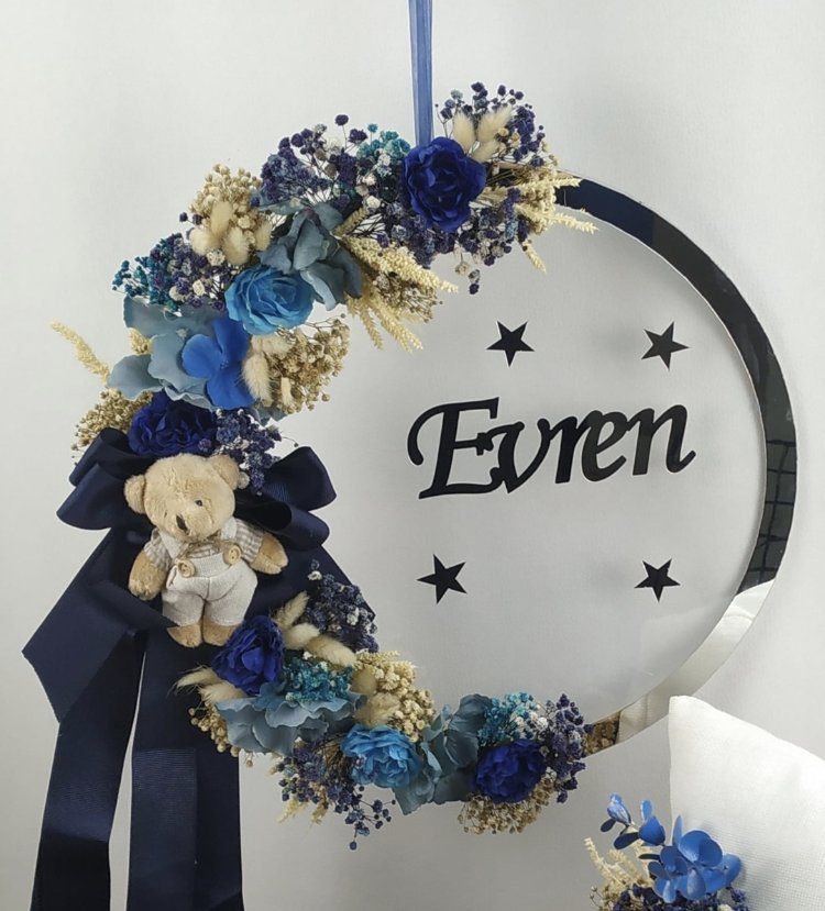 Neugeborenes Baby Geschenk-Türdekoration | EW-292757