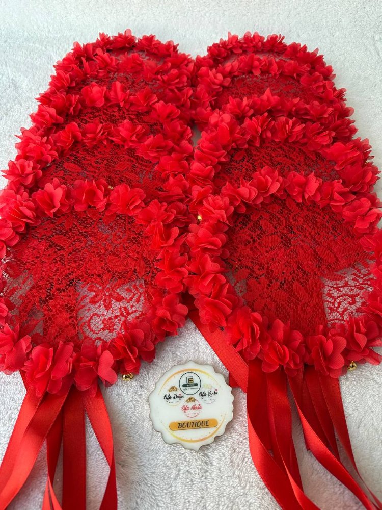 Lasergeschnittenes, florales Brautjungfern-Tamburin| EW-292934