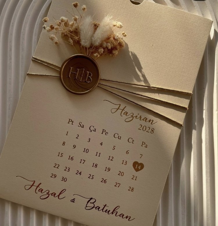 50xPersonalisierte handgefertigte Einladungen für Hochzeit, Verlobung und Verlobungsfei | EW-292710