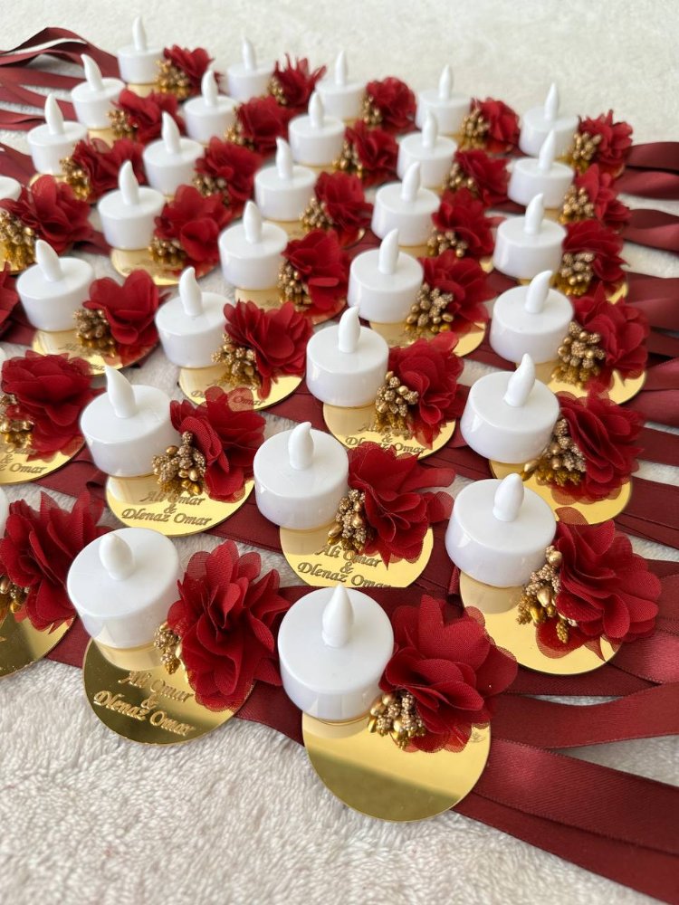 20× personalisierte LED-Handkerzen | EW-292933