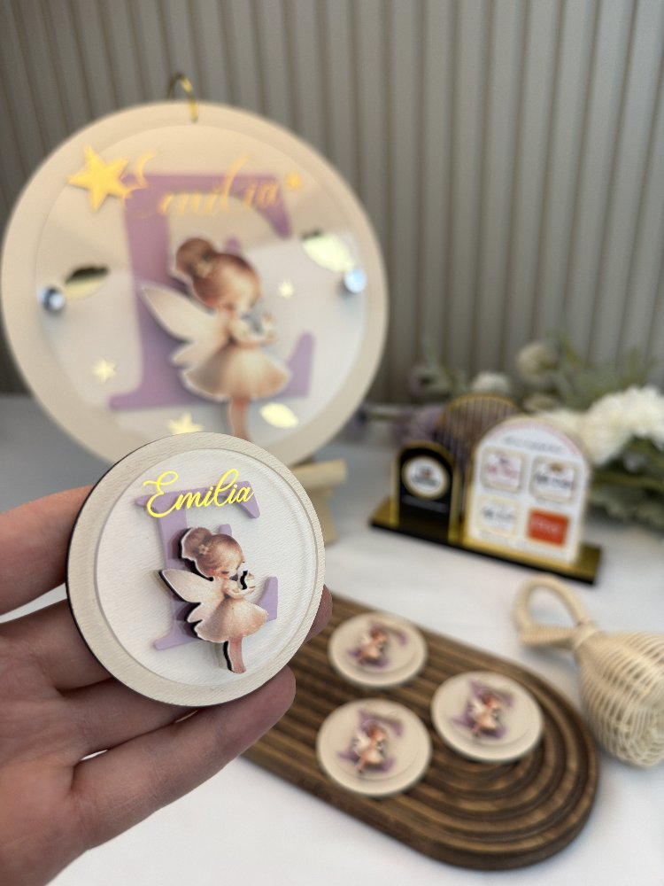 20 Magnet-Souvenirs und 1 Türkranz-Souvenir-Set | EW-292981