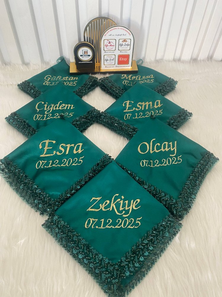 20x Satin Halay Tücher | EW-292958
