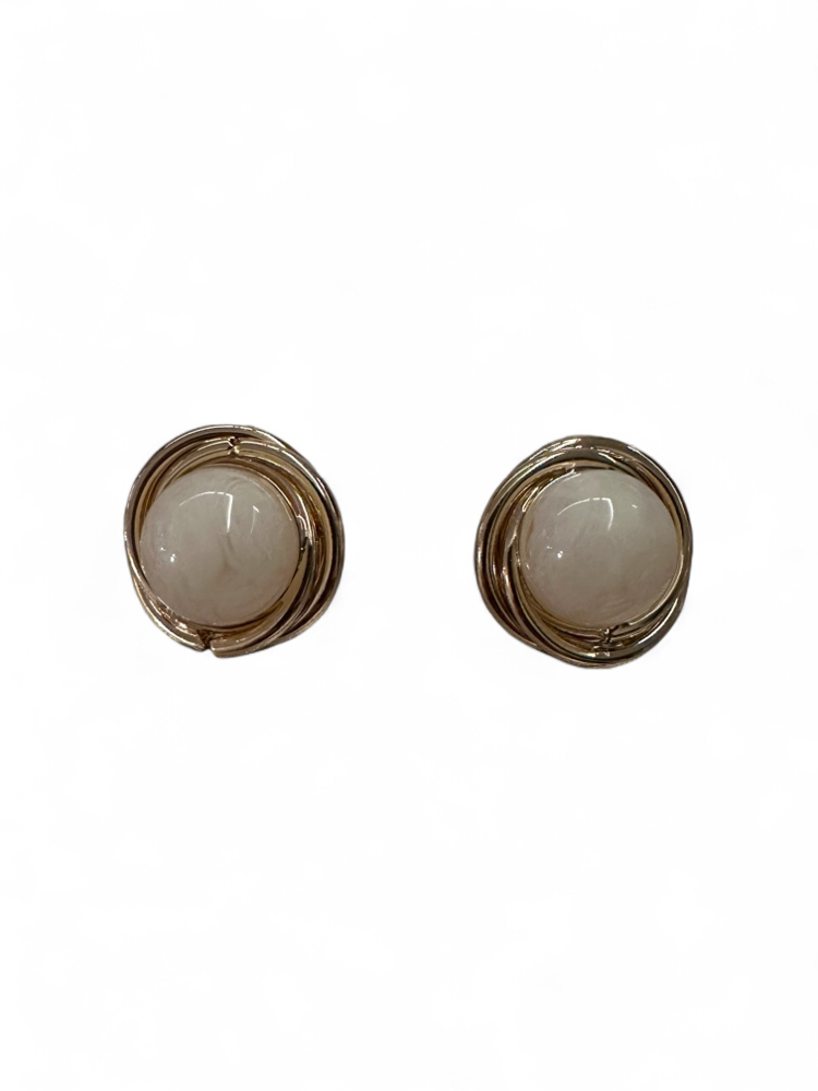 OVAL KEMİK KÜPE