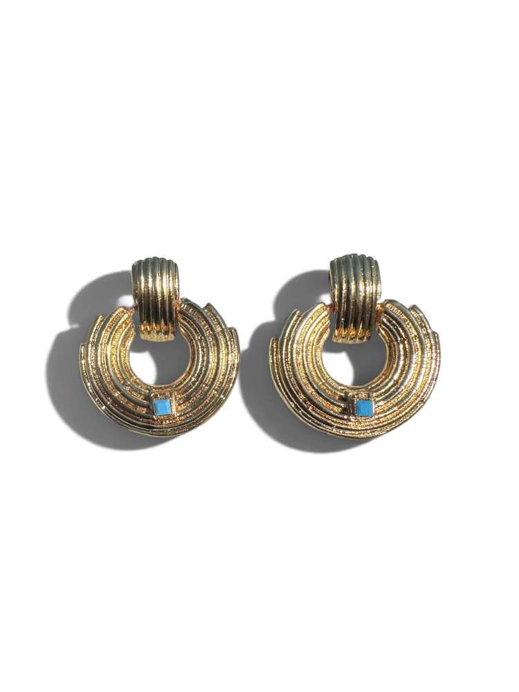 TURQUOISE VINTAGE KÜPE