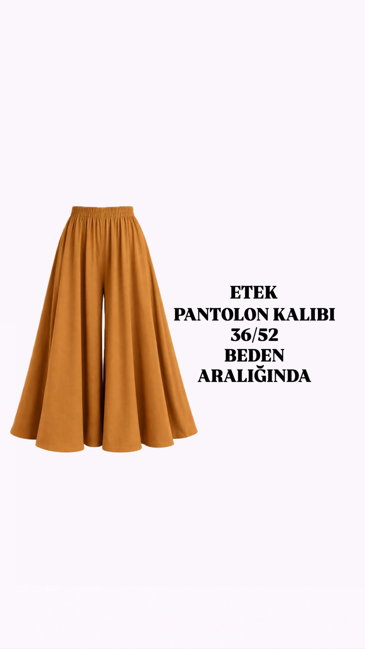 ETEK PANTOLON KALIBI