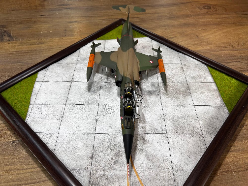 F-104 maket uçak 1/48 ölçek